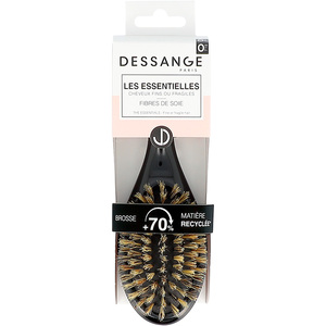 Brosse démêlante ergonomique en matériaux recyclés pour un soin quotidien doux et délicat - Product Image 5