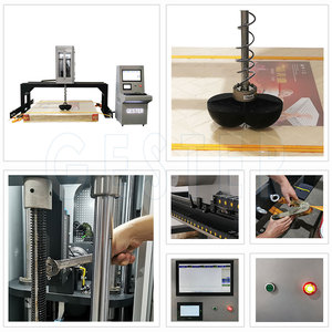 Gester GT-LA03 Nệm nén biến dạng Tester ASTM f1566 đồ nội thất Máy kiểm tra 220V CE/ISO cho 2kw <span class=keywords><strong>DC</strong></span> động cơ - Product Image 5