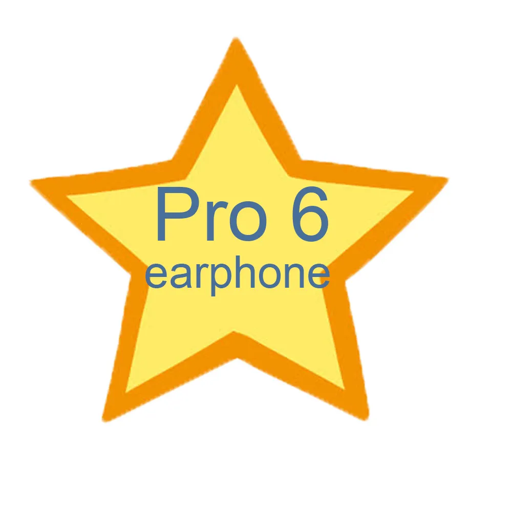 Air Pro 6 TWS Wireless Headphones with Mic Fone Bluetooth Earphones Sport Earbuds Pro6 J6 Headset for Apple iPhone Xiaomi Huawei