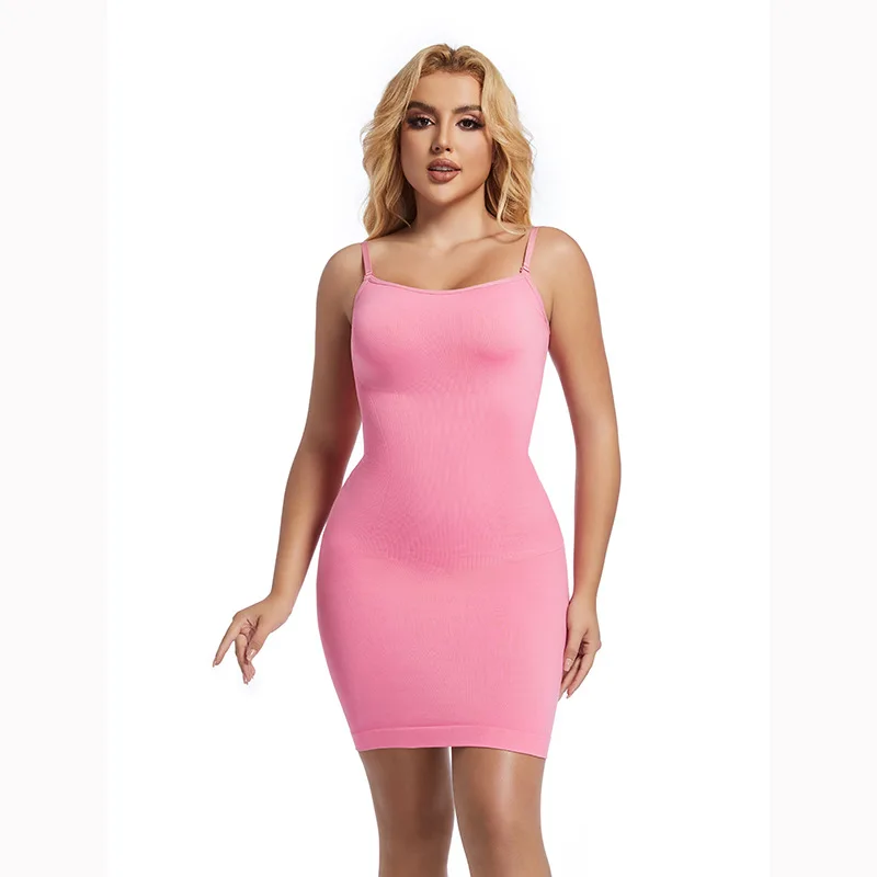 Plus-Size Shapewear Dress (Y677302): colour and size-option reference for private-label production
