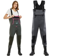 Vente directe d'usine, cuissardes imperméables de haute qualité à bas prix, cuissardes de pêche imperméables, bottes de chasse imperméables