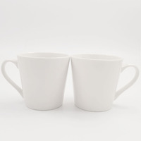 Mdernqiu vente en gros tasse à sublimation avec logo personnalisé de 220ml /7.5oz tasse à café thé en porcelaine avec poignée pour promotion de cadeaux