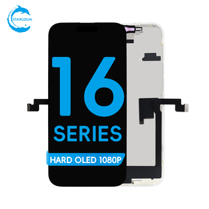 หน้าจอโทรศัพท์มือถือ STAROZON คุณภาพ OEM แบบ COF Hard OLED <span class=keywords><strong>ราคา</strong></span>โรงงาน สำหรับ iPhone 16 E Pro Max - Product Image 1