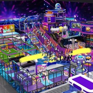 Equipo de Juegos Interior Estilo Parque de Diversiones, Juegos Blandos para Niños, para Área de Juegos Interior Infantil - Product Image 2