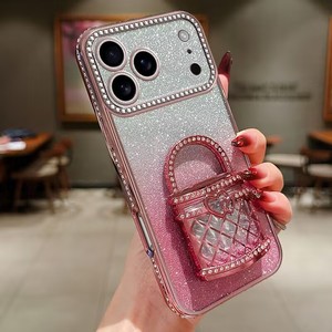Nueva Moda Para iPhone 17 Luxury Gradient Glitter Diamond Rock Mirror Funda para teléfono móvil para iPhone 17 Pro Max 17 Air - Product Image 3