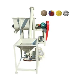 Efficient Industrial Horizontal Ribbon Blender Powder Mixer chemical feed fertilizer gypsum powder dry mortar horizontal mixer