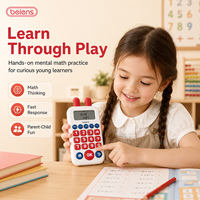 Machine de lecture pour enfants Beiens prête à l'emploi, 3 millions de questions, jouet de calcul mental, calculatrice, jouet éducatif pour la maternelle et l'école primaire