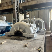 Turbine à vapeur industrielle à haute efficacité pour la production d'électricité, équipement d'usine électrique à économie d'énergie