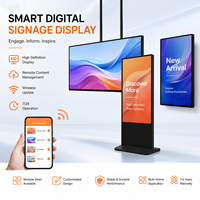 Pantalla LCD Publicitaria de Pie con Diseño Ultrafino, Android, Full HD