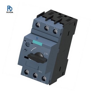 เบรกเกอร์วงจรไฟฟ้าอุตสาหกรรมพลาสติก รุ่นใหม่ 3RV2011-1HA10 3P 100kA 8A อุปกรณ์อิเล็กทรอนิกส์ ติดตั้งบนราง Din L 3RV2011-1HA10 - Product Image 1