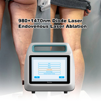 Nouvelle Arrivée 2025 – Machine à Diodes EVLT L Série 1470nm 980nm pour Lipolyse, Fibro-optique, Lifting Facial et Cliniques des Varices