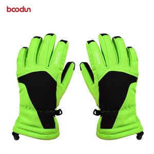 Boodun diseñó guantes de esquí de invierno para niños, impermeables, impermeables para esquiar, calientes para niños. - Product Image 4