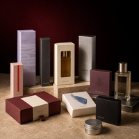 Boîtes cadeaux de parfum de luxe, emballages rigides en papier de qualité supérieure, flacons de parfum, coffrets beauté, logo personnalisé, pelliculage mat, écologiques
