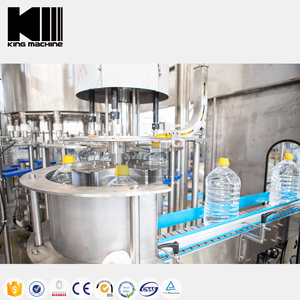 Linea di produzione semiautomatica/automatica della macchina di rifornimento liquida dell'acqua pura della bottiglia di acqua dell'animale domestico <span class=keywords><strong>da</strong></span> 5 litri 10 litri su misura della fabbrica - Product Image 3