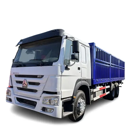 좋은 가격 Sinotruck Howo 트럭 울타리화물 트럭 6X4 8x4 10 12 휠 371Hp 40 톤화물 트럭 판매