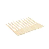 Brochettes en fer de 7 cm avec logo personnalisé imprimé