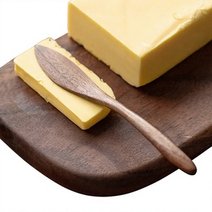 Juego de cuchillos para queso de madera con acabado espejo, diseño moderno, ecológico, espalda de cuchillo para mantequilla con mango, ideal para bodas - Product Image 2