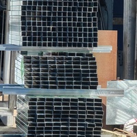 Tube carré galvanisé en acier inoxydable anti-rouille pour charpentes de construction, services d'usinage CNC, d'électroérosion à fil et de brochage