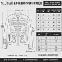 Blouson Moto en Cuir PU Haut de Gamme Personnalisé avec Applique Gothique Double Panthère en Daim – Fabricant OEM/ODM pour Marques (Marque Privée)