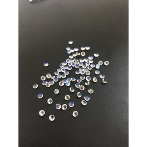 Piedra Lunar Arcoíris de 4 mm, 0.26 Ct, Corte Brillante Redondo, Calidad AAA, para Joyería - Product Image 3