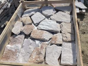 حجر ش حديث من الحجر الرملي الطبيعي القشرة الخارجية الخارجية للسطح الطبيعي لكسوة جدران القصر - Product Image 4