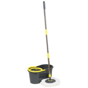 Rotating Floor <b>Mop</b> <b>Bucket</b> With Wringing System For Easy Cleaning - Product Image 1