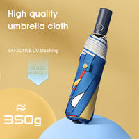 Parapluie automatique pliable 3 volets pour enfants
