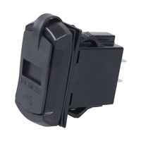 Prise de charge murale intelligente 12V/24V avec affichage LED de tension pour véhicules tout-terrain et voyages routiers – Moniteur de batterie