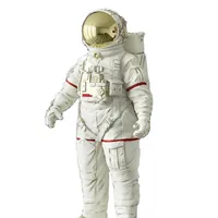 Statua dell'astronauta decorazioni per la casa di lusso a grandezza naturale statua di astronauta in resina scultura in fibra di vetro astronauta