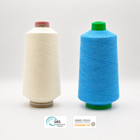 Fil teint 100% Nylon 6 DTY 70D à haute élasticité et anti-boulochage pour le tricot à la main des chaussettes