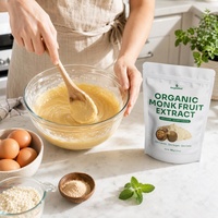 OEM AegleWell 100% Zuiver Monniksvrucht Extract Zonder Erythritol, Zero Calorie, Zero Koolhydraten, Natuurlijke Keto Zoetstof Poeder