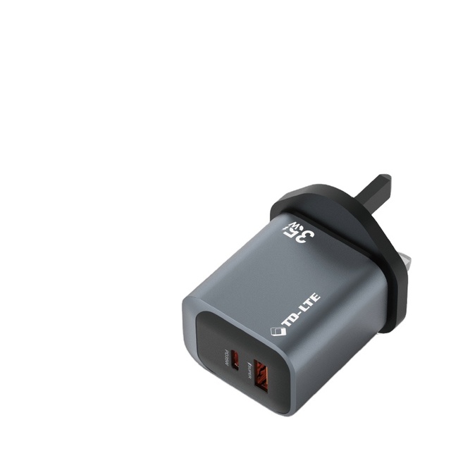 PD3.0 35W GaN Fast Charger Electric Eco-Friendly for Mobile Phone Laptop Camera Tablet & Earphone USB-C Wall Adapter