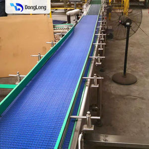 Gemotoriseerde S-Type Modulaire Transportband Met Food Grade Pom Riem Voor <span class=keywords><strong>Curve</strong></span> Transport - Product Image 2