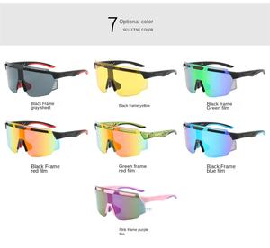 Nouvelles lunettes de soleil de sport coupe-vent 2024 <span class=keywords><strong>Viper</strong></span> mode Sport lunettes de soleil pour hommes une pièce lentille nuances personnalisées - Product Image 5