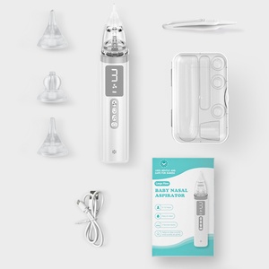 Aspirador <span class=keywords><strong>nasal</strong></span> elétrico portátil de silicone para limpeza de secreções nasais infantis - Product Image 2