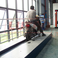 Châssis de moto à 2 roues à un seul rouleau Dyno Testing Machine Chassis Dynamometer System for Motorcycle Tests