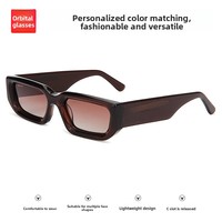 Nouvelles Lunettes de Soleil Tendance Européennes et Américaines Unisexe, Monture Carrée Large, Verres Miroir Neutres, Style Rétro Urbain pour Photoshoot, Protection UV400
