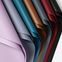 Papier d'emballage pour fleurs en papier glassine ZL Korea, épais, couleur unie, imperméable, recyclable, emballage cadeau de Noël