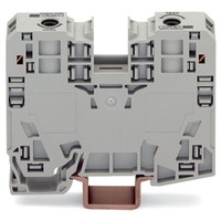 285-135 Bornier de raccordement industriel DIN Rail gris, connecteur traversant, en stock, de fabrication allemande 285-135