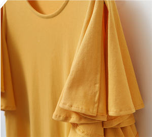 Vente en gros de <span class=keywords><strong>t</strong></span>-shirts amples et surdimensionnés en coton avec logo personnalisé pour dame <span class=keywords><strong>Robe</strong></span> en coton pour filles de couleur claire Chemise pour femmes <span class=keywords><strong>Robe</strong></span> <span class=keywords><strong>t</strong></span>-<span class=keywords><strong>shirt</strong></span> décontractée - Product Image 6