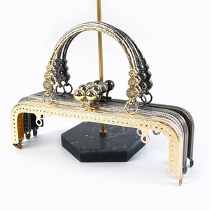 Meetee Bf012 20.5Cm Tự Làm Túi Bộ Dụng Cụ Khung Ví Hôn Clasp May Chân Đế Vuông Nổi Hướng Dương Túi Xách Xử Lý - Product Image 4