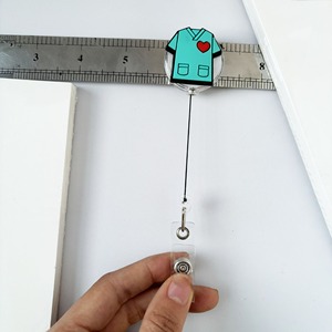 <strong>Custom</strong> Cartoon Rotatable <strong>Name</strong> Badge for Doctors Work Medical Staff Employee Card Holder Accessories <strong>Custom</strong> Nurses Rubber Badge - Product Image 6