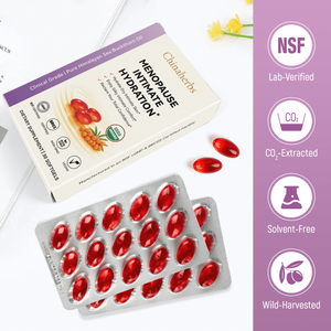 Chinaherbs - Cápsulas de Hidratación Íntima Post-<span class=keywords><strong>Menopausia</strong></span>, Certificadas Halal, Sin Hormonas, con Aceite de <span class=keywords><strong>Espino</strong></span> <span class=keywords><strong>Amarillo</strong></span> Omega 7, GMP, HACCP, ISO, a Granel - Product Image 2
