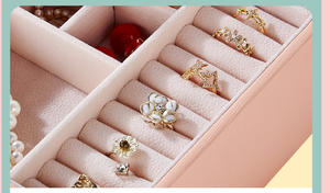 กล่องบรรจุภัณฑ์หลากสีสันสวยงาม กล่องใส่เครื่องประดับพร้อมโลโก้ กล่องเครื่องประดับแบบลิ้นชักสุดหรู - Product Image 4