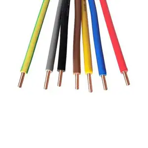 Factory Direct Sell Multi Color Flexible Copper Conductor Electric Wire For Household Hospital Hotel