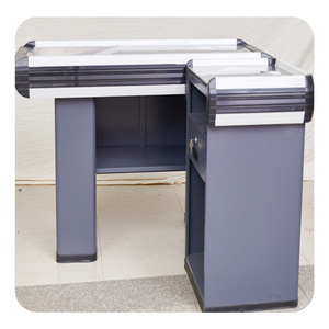 Buena Calidad Precio bajo Checkout Store Supermercado <span class=keywords><strong>Cajero</strong></span> Mostrador Diseño al por menor para la venta - Product Image 1
