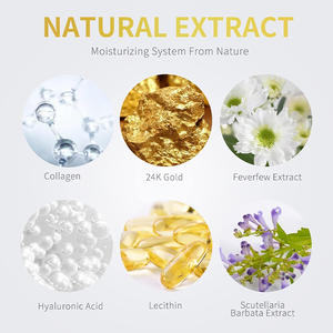 Lüks 24K altın kollajen Ginseng ve anti-kırışıklık göz maskesi prim hidrojel yamalar anında kaldırma derin hidrasyon etkileri - Product Image 3