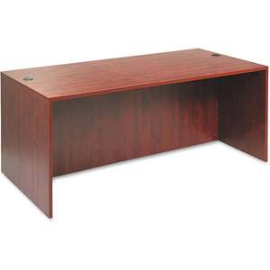 Bureau de réception droit Alera Valencia Series 71'' x 35,5'' x 29,63'' en cerisier moyen - Product Image 4