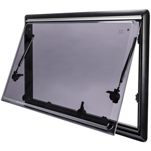 Fenêtre d'angle droite en acrylique avec moustiquaire pour camping-car et <span class=keywords><strong>caravane</strong></span> - Product Image 1