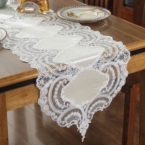 Vendre des nappes en <span class=keywords><strong>velours</strong></span>, des chemins <span class=keywords><strong>de</strong></span> <span class=keywords><strong>table</strong></span> blancs et bleus, des designs personnalisés <span class=keywords><strong>de</strong></span> qualité, des chemins <span class=keywords><strong>de</strong></span> <span class=keywords><strong>table</strong></span> en dentelle bleue et verte pour la maison - Product Image 4